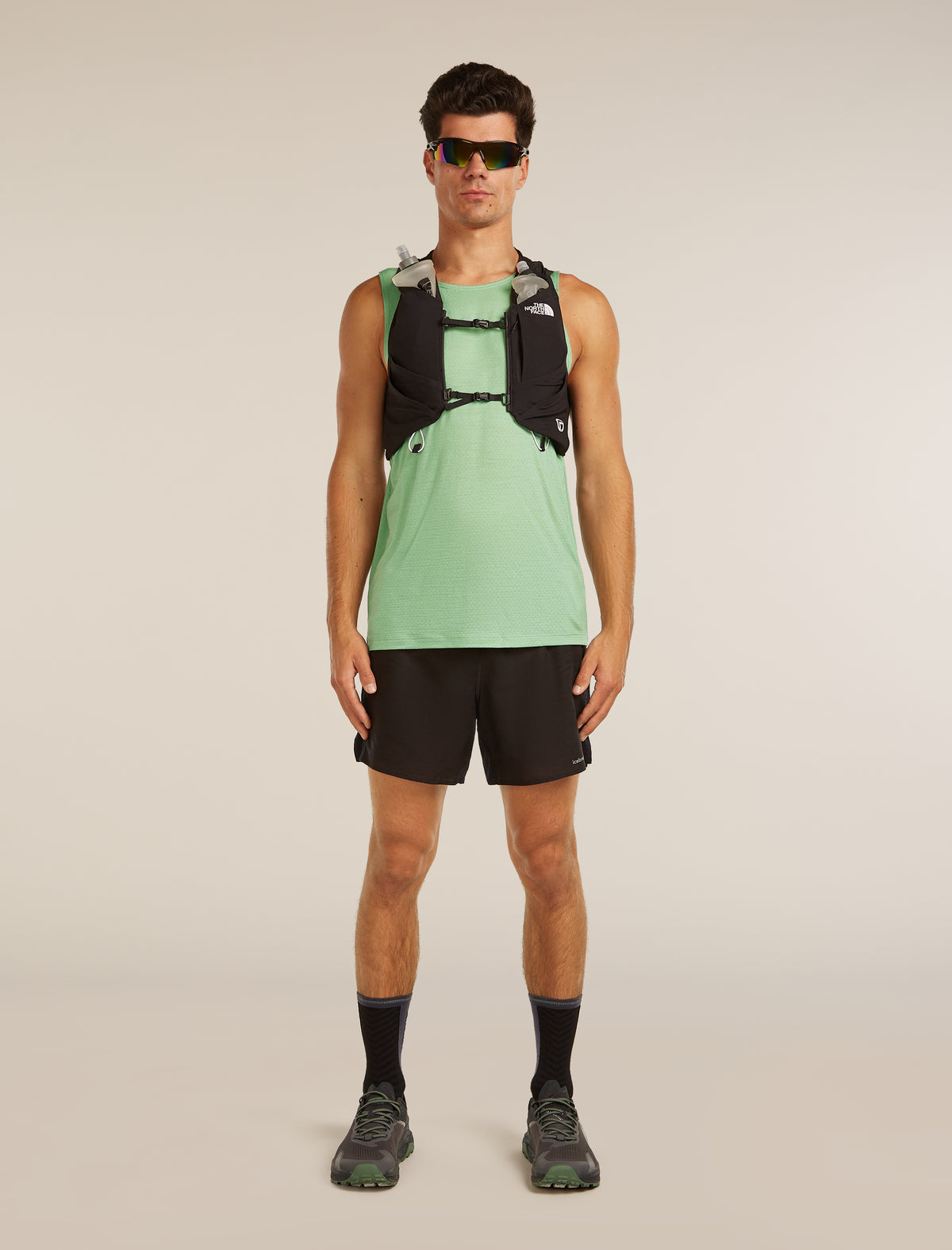 Men's Merino Blend 125 Cool-Lite™ Speed Tank Seaglass - 4