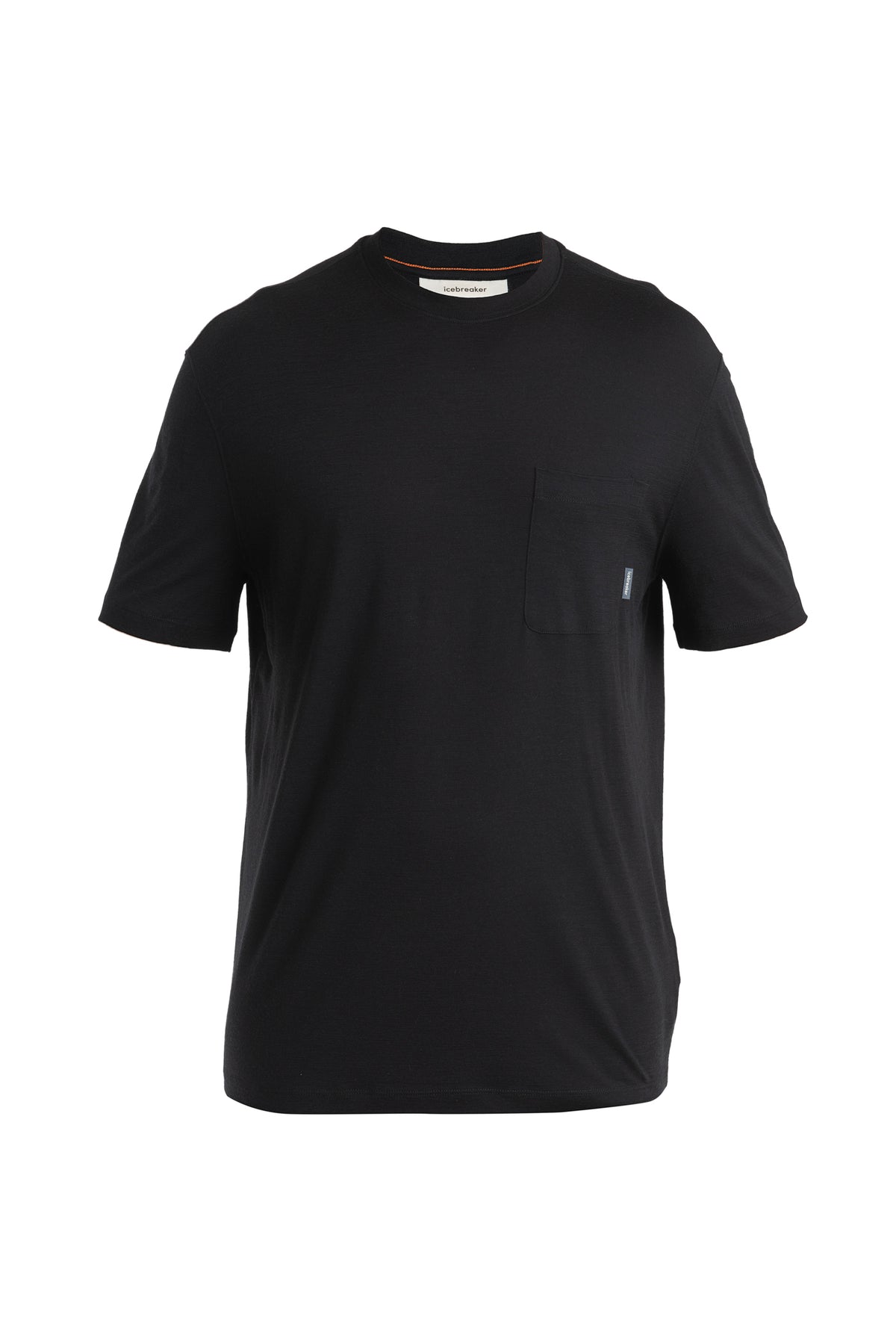 Men's Merino 150 Tech Lite Short Sleeve Relaxed Pocket T-Shirt Black - 6
