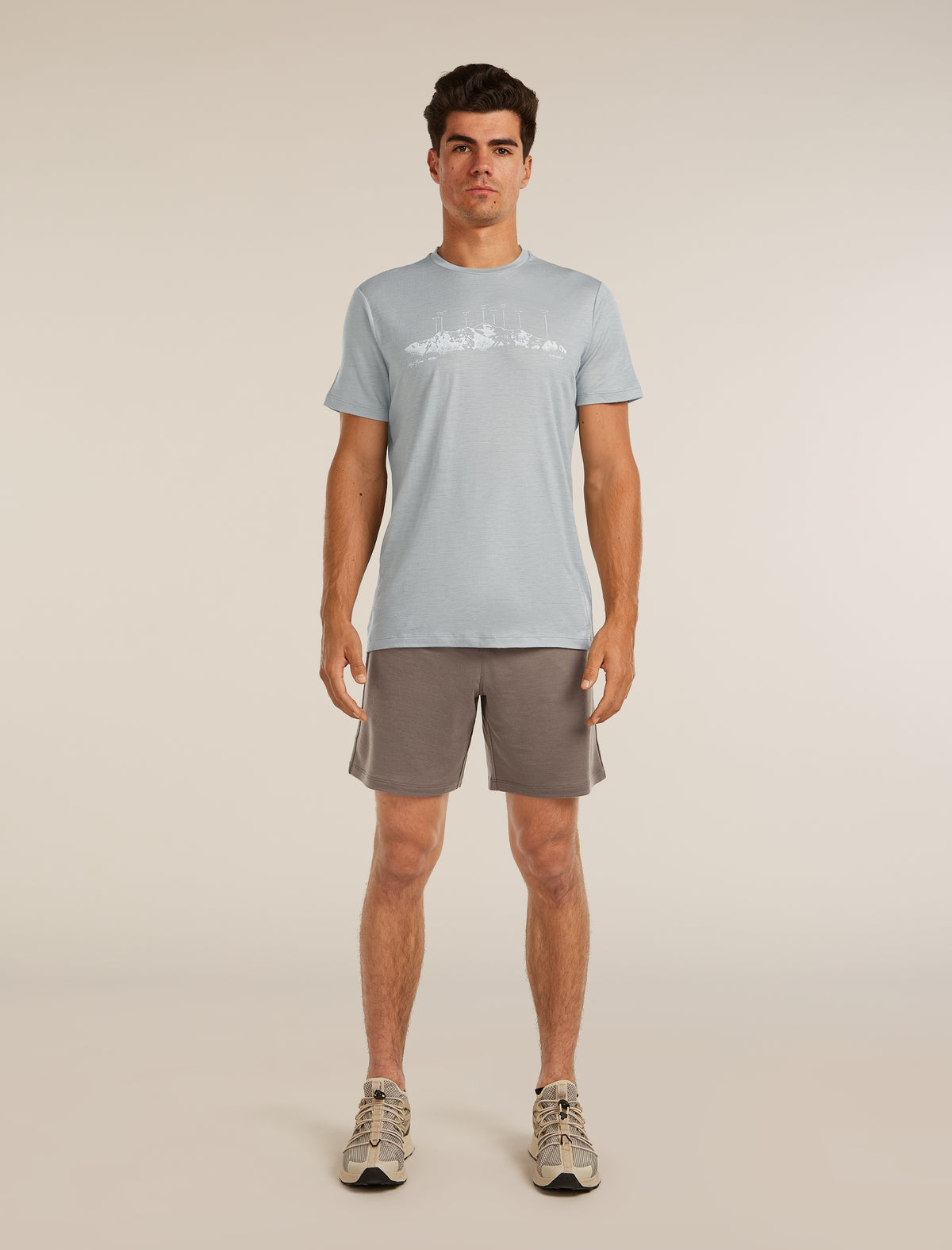Men's Merino Blend 200 Shifter Shorts Porcini - 3
