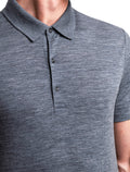 Men's Merino 150 Tech Lite Short Sleeve Polo Gritstone Heather - 4