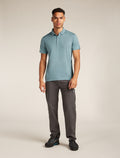 Men's Merino 150 Tech Lite Short Sleeve Polo Loden - 3