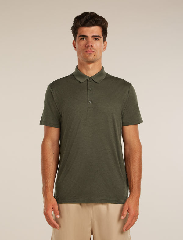 icebreaker dress shirt Men's Merino Wool Polo & Dress Shirts