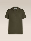 Men's Merino 150 Tech Lite Short Sleeve Polo Dark Loden - 7