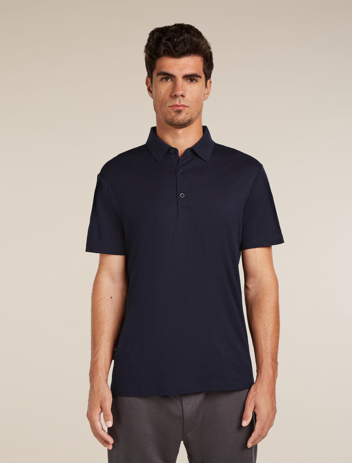 Men's Merino 150 Tech Lite Short Sleeve Polo Midnight Navy - 1