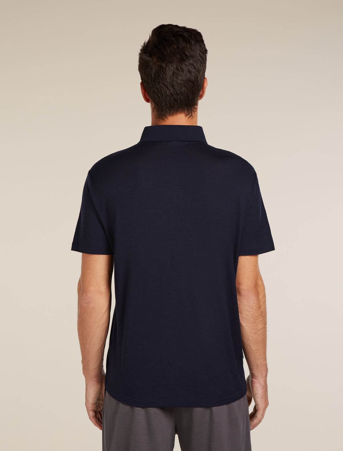 Men's Merino 150 Tech Lite Short Sleeve Polo Midnight Navy - 2