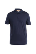 icebreaker Men's Merino 150 Tech Lite Short Sleeve Polo Midnight Navy MEN - 20
