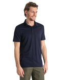 icebreaker Men's Merino 150 Tech Lite Short Sleeve Polo Midnight Navy MEN - 15