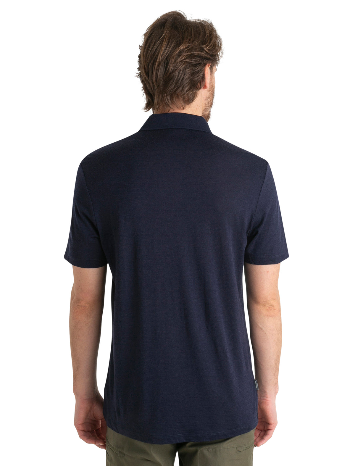 icebreaker Men's Merino 150 Tech Lite Short Sleeve Polo Midnight Navy MEN - 17