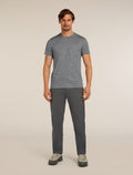 Men's Merino 150 Tech Lite Short Sleeve T-Shirt Gritstone Heather - 3