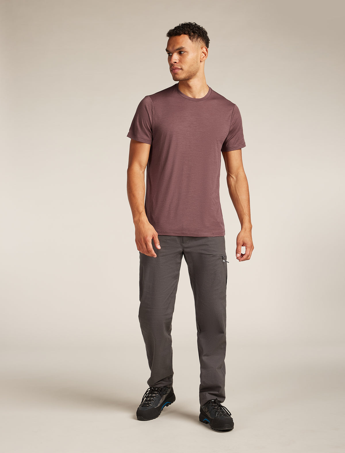 Men's Merino 150 Tech Lite Short Sleeve T-Shirt Carob - 3