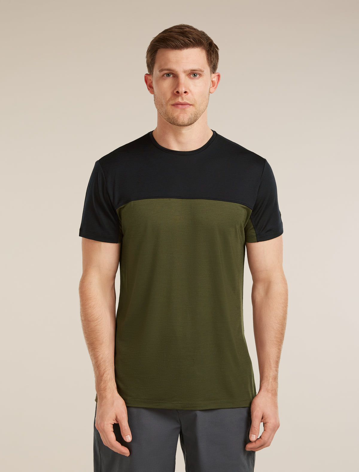 T-shirt 125 Cool-Lite™ Sphere à contraste de couleurs en mélange de mérinos pour hommes  - 1