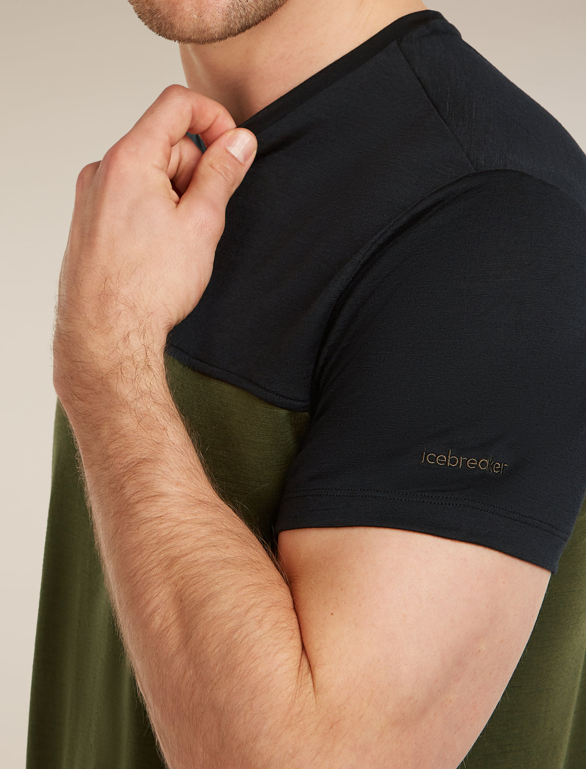 T-shirt 125 Cool-Lite™ Sphere à contraste de couleurs en mélange de mérinos pour hommes  - 5