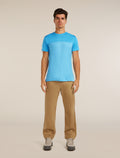 Men's Merino Blend 125 Cool-Lite™ Sphere Short Sleeve Tee Colour Block Arctic Heather/Artic - 3