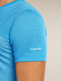 Men's Merino Blend 125 Cool-Lite™ Sphere Short Sleeve Tee Colour Block Arctic Heather/Artic - 5