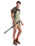 Men's Merino Blend 125 Cool-Lite™ Sphere Short Sleeve T-Shirt Colour Block Lichen/Loden - 4