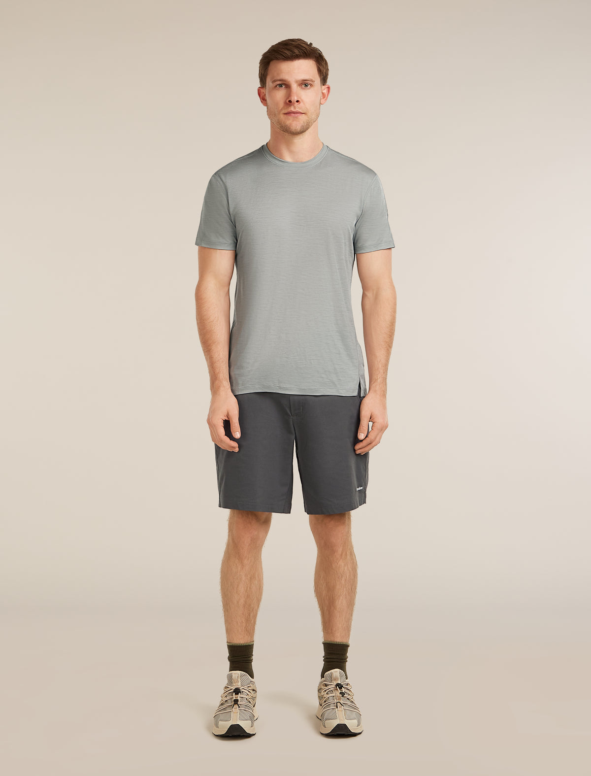 Men's 150 MerinoFine™ Ace Short Sleeve Tee Proto Grey - 3
