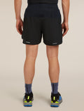 Men's Merino Blend 125 ZoneKnit™ Speed 6" Shorts Black - 2