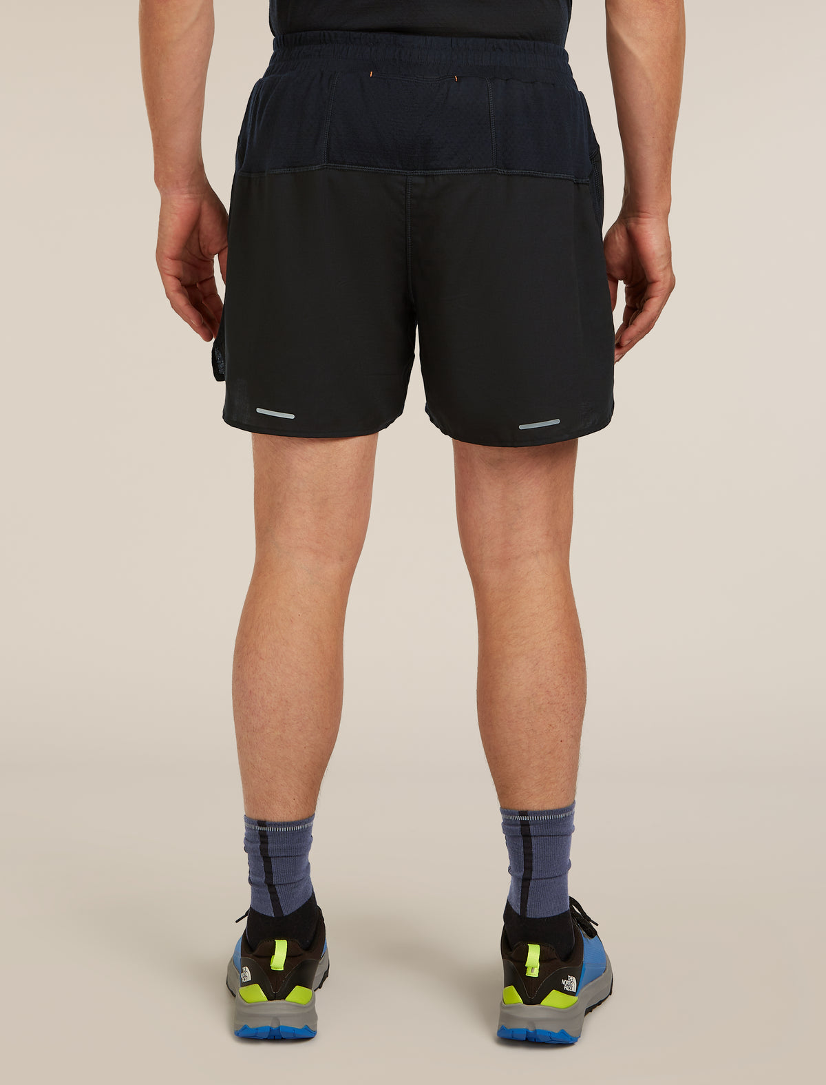Men's Merino Blend 125 ZoneKnit™ Speed 6" Shorts Black - 2