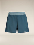 Men's Merino Blend 125 ZoneKnit™ Speed 6" Shorts Abyss/blue ash - 7