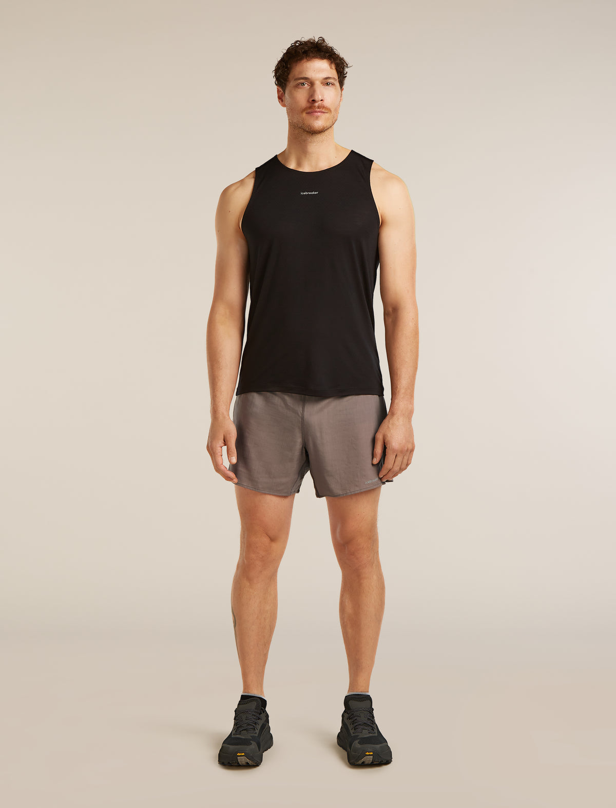 Men's Merino Blend 125 ZoneKnit™ Speed 6" Shorts Porcini - 3