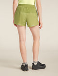 Women's Merino Blend 125 ZoneKnit™ Speed 3" Shorts Olive - 3