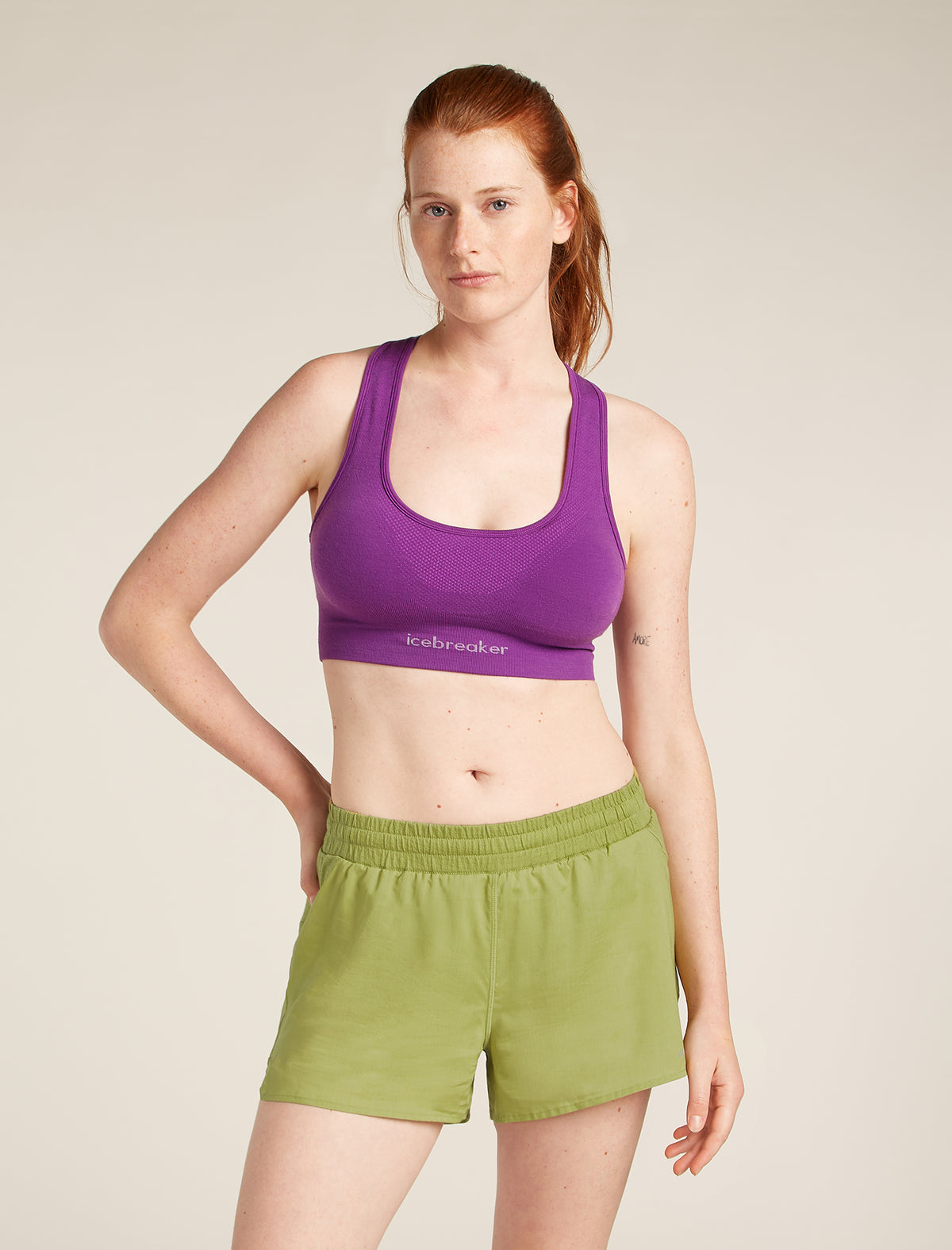 Women's Merino Blend 260 ZoneKnit™ Seamless Bra Passion - 1