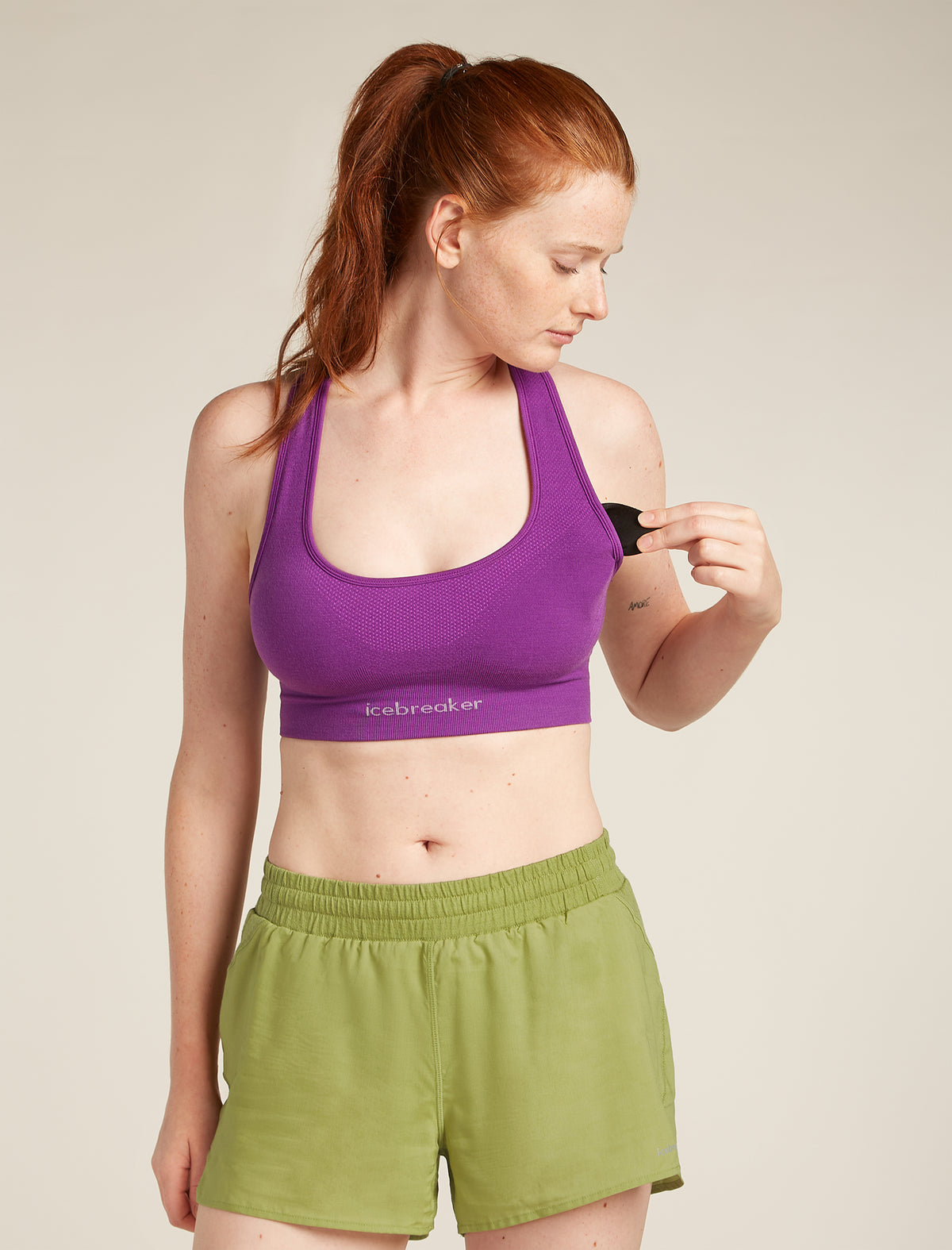 Women's Merino Blend 260 ZoneKnit™ Seamless Bra Passion - 9