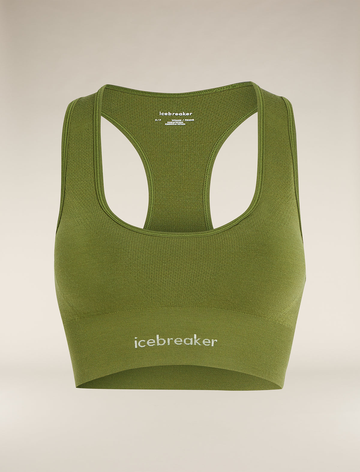 Women's Merino Blend 260 ZoneKnit™ Seamless Bra Sphagnum - 8
