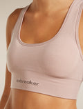 Women's Merino Blend 260 ZoneKnit™ Seamless Bra Pink quartz - 5