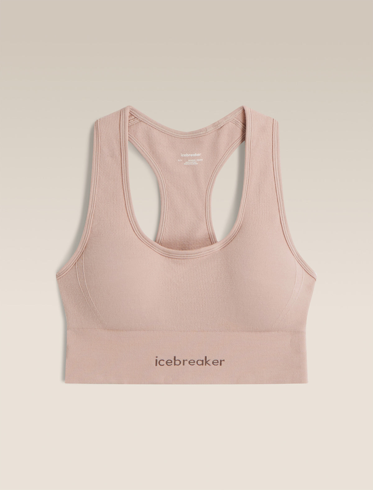 Women's Merino Blend 260 ZoneKnit™ Seamless Bra Pink quartz - 7
