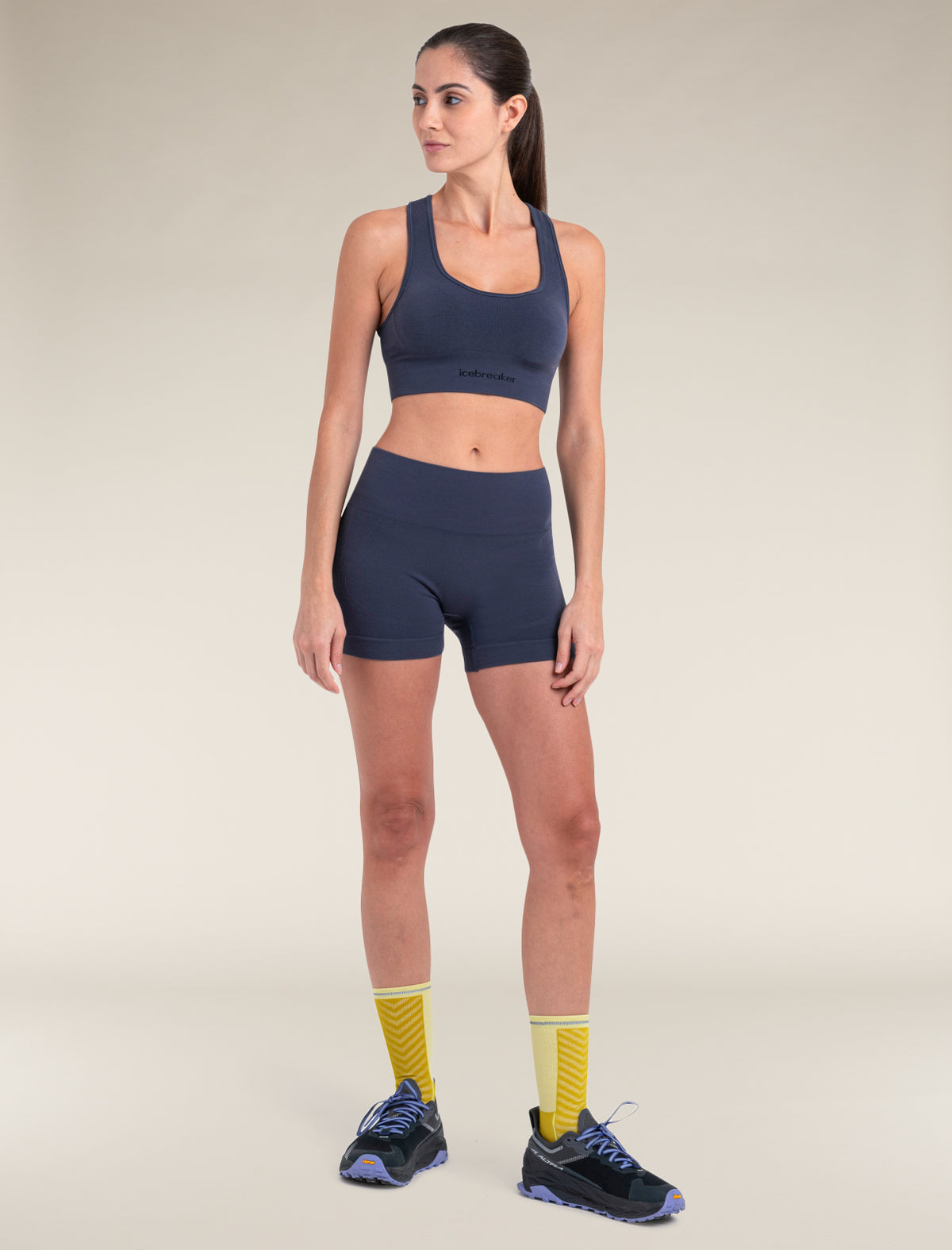Women's Merino Blend 260 ZoneKnit™ Seamless Bra Graphite - 3