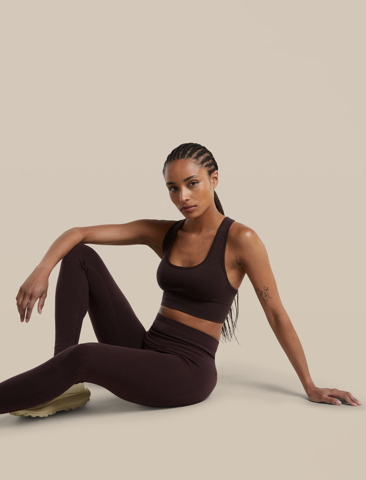 Women's Merino Blend 260 Zoneknit™ Seamless Bra Bittersweet - 5