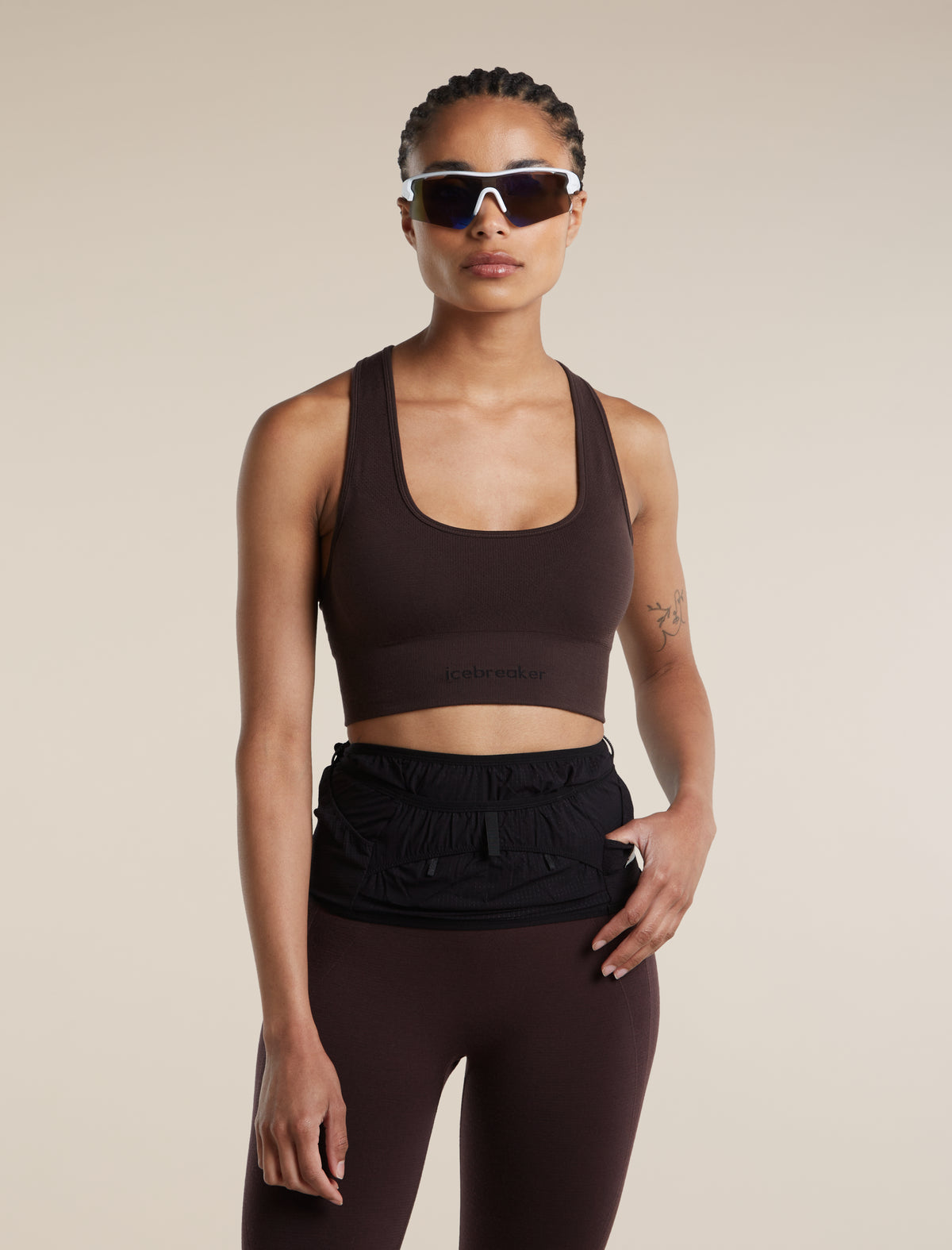 Women's Merino Blend 260 Zoneknit™ Seamless Bra Bittersweet - 8