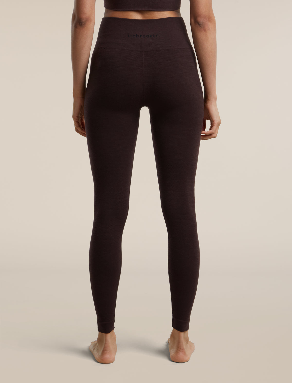 Women's Merino Blend 260 Zoneknit™ Seamless 25" Tights Bittersweet - 2