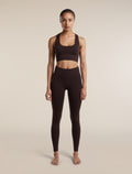 Women's Merino Blend 260 Zoneknit™ Seamless 25" Tights Bittersweet - 3
