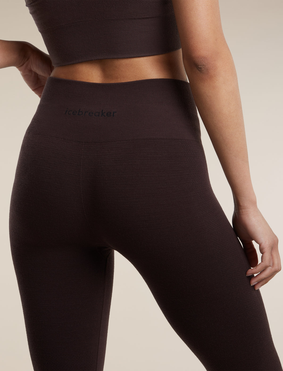 Women's Merino Blend 260 Zoneknit™ Seamless 25" Tights Bittersweet - 5