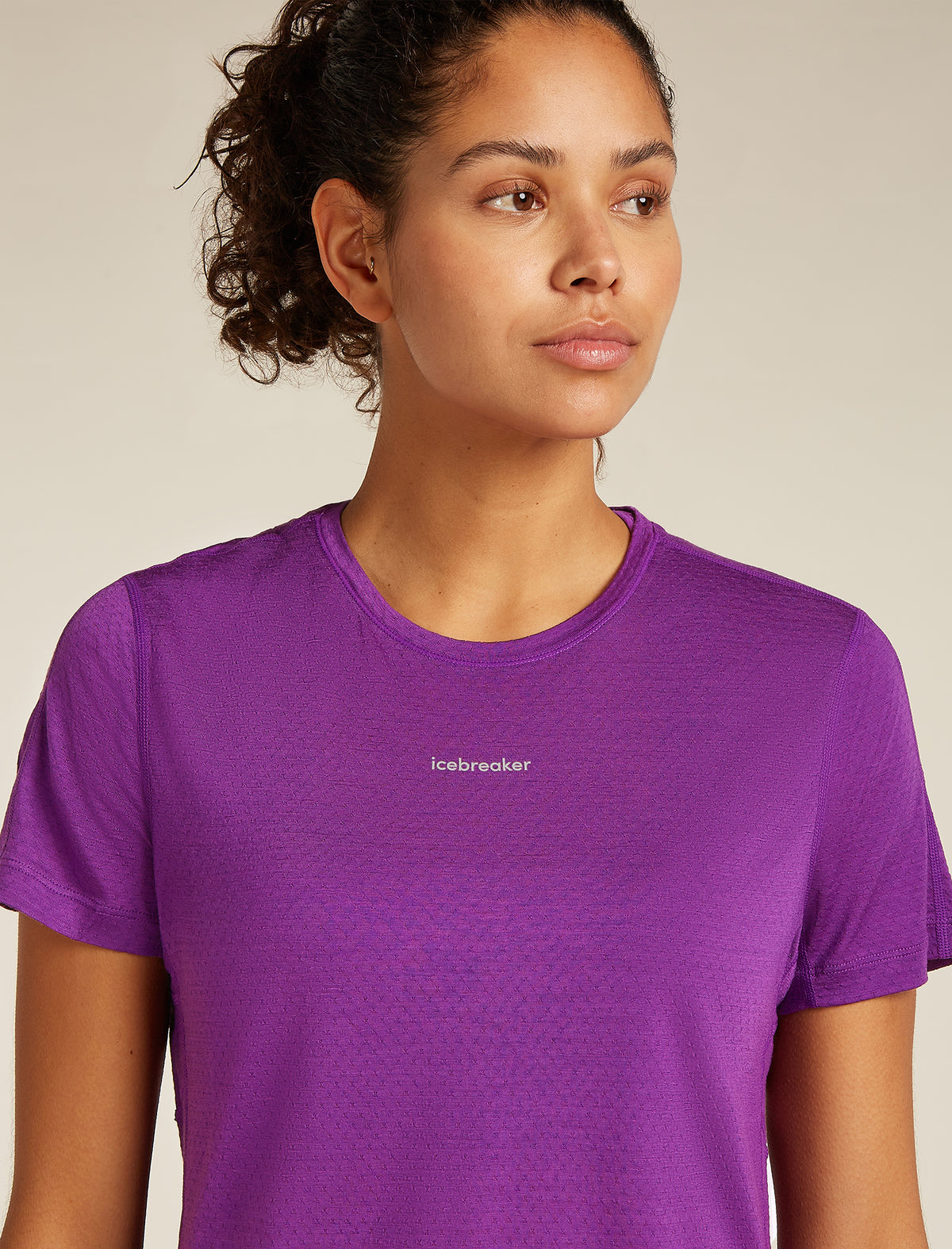 Women's Merino Blend 125 Cool-Lite™ Speed Short Sleeve Slit Back T-Shirt Passion - 5