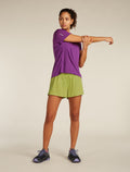 Women's Merino Blend 125 Cool-Lite™ Speed Short Sleeve Slit Back T-Shirt Passion - 4