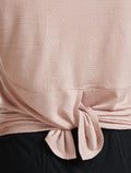 Women's Merino Blend 125 Cool-Lite™ Speed Short Sleeve Slit Back Tee Pink quartz - 9