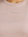 Women's Merino Blend 125 Cool-Lite™ Speed Short Sleeve Slit Back Tee Pink quartz - 6