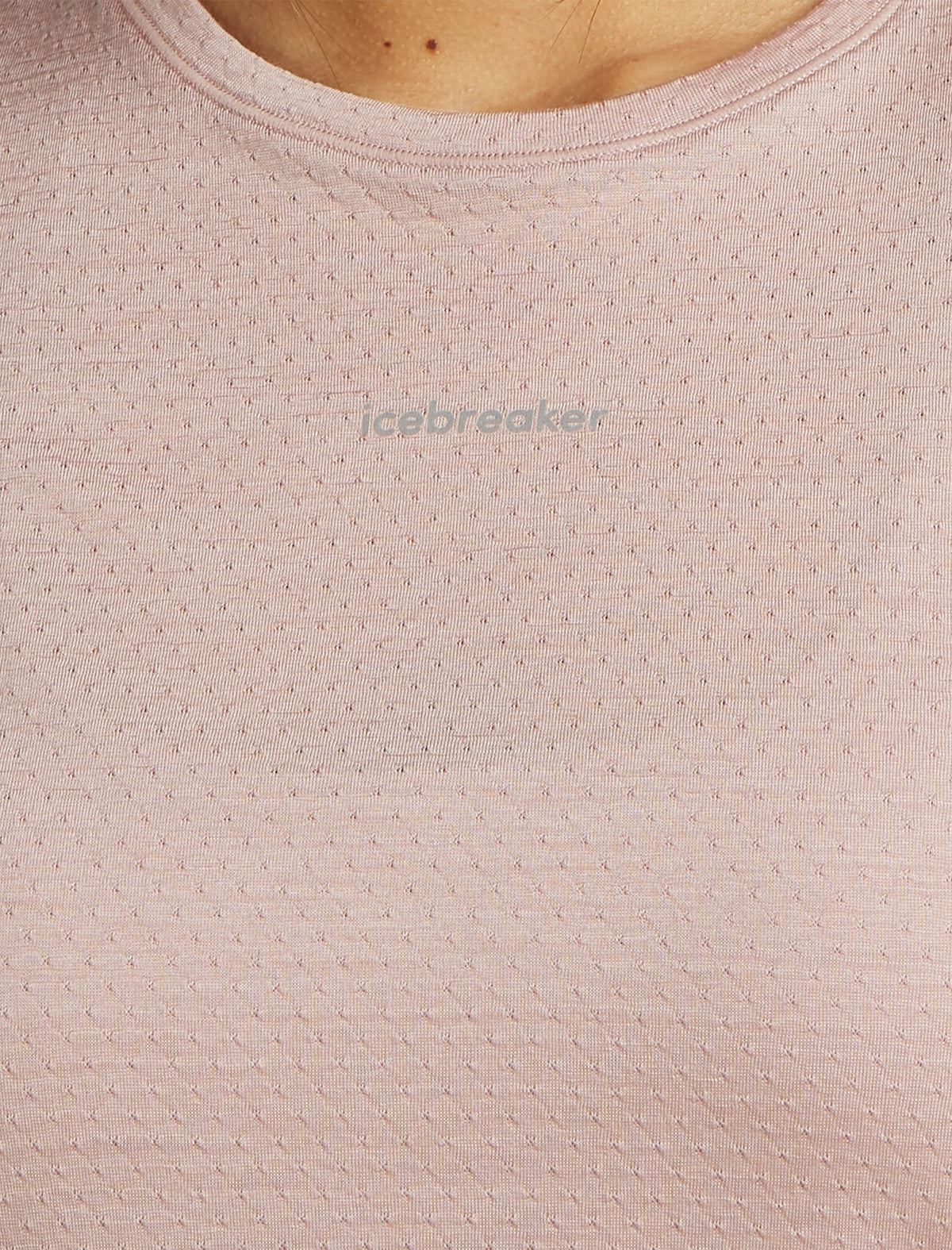 Women's Merino Blend 125 Cool-Lite™ Speed Short Sleeve Slit Back Tee Pink quartz - 5