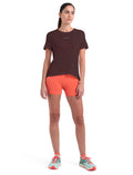 Women's Merino Blend 125 Cool-Lite™ Speed Short Sleeve Slit Back T-Shirt Bittersweet - 3