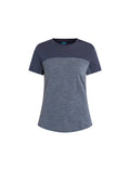 Women's Merino Blend 125 Cool-Lite™ Sphere Short Sleeve T-Shirt Colour Block Graphite Heather/Graphite - 9