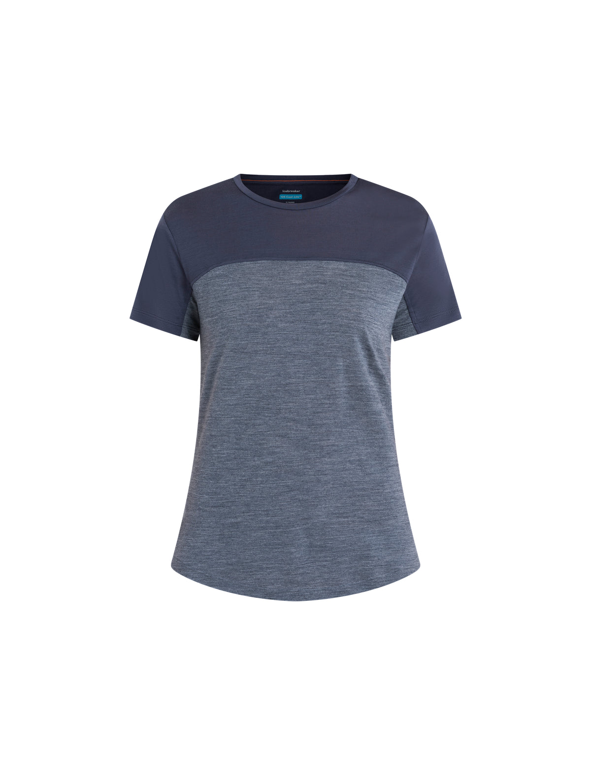 Women's Merino Blend 125 Cool-Lite™ Sphere Short Sleeve T-Shirt Colour Block Graphite Heather/Graphite - 9