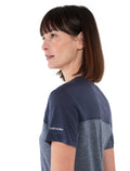Women's Merino Blend 125 Cool-Lite™ Sphere Short Sleeve T-Shirt Colour Block Graphite Heather/Graphite - 5