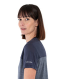 Women's Merino Blend 125 Cool-Lite™ Sphere Short Sleeve T-Shirt Colour Block Graphite Heather/Graphite - 6