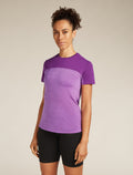 T-shirt 125 Cool-Lite™ Sphere III – Colour Block en mélange de mérinos Women's  - 1