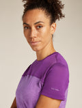 T-shirt 125 Cool-Lite™ Sphere III – Colour Block en mélange de mérinos Women's  - 5