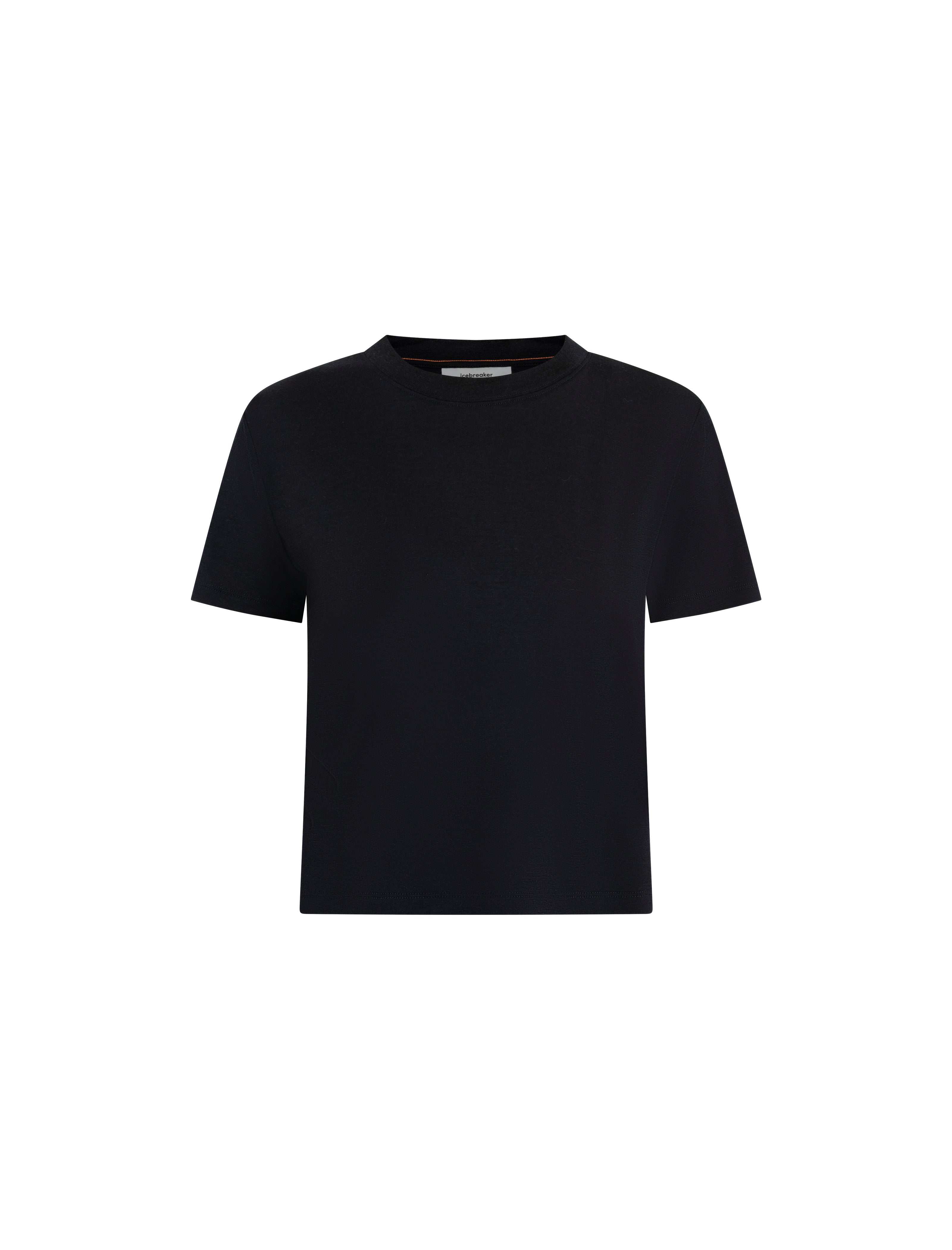 Women's Merino 150 Tech Lite III Crop T-Shirt | icebreaker Black