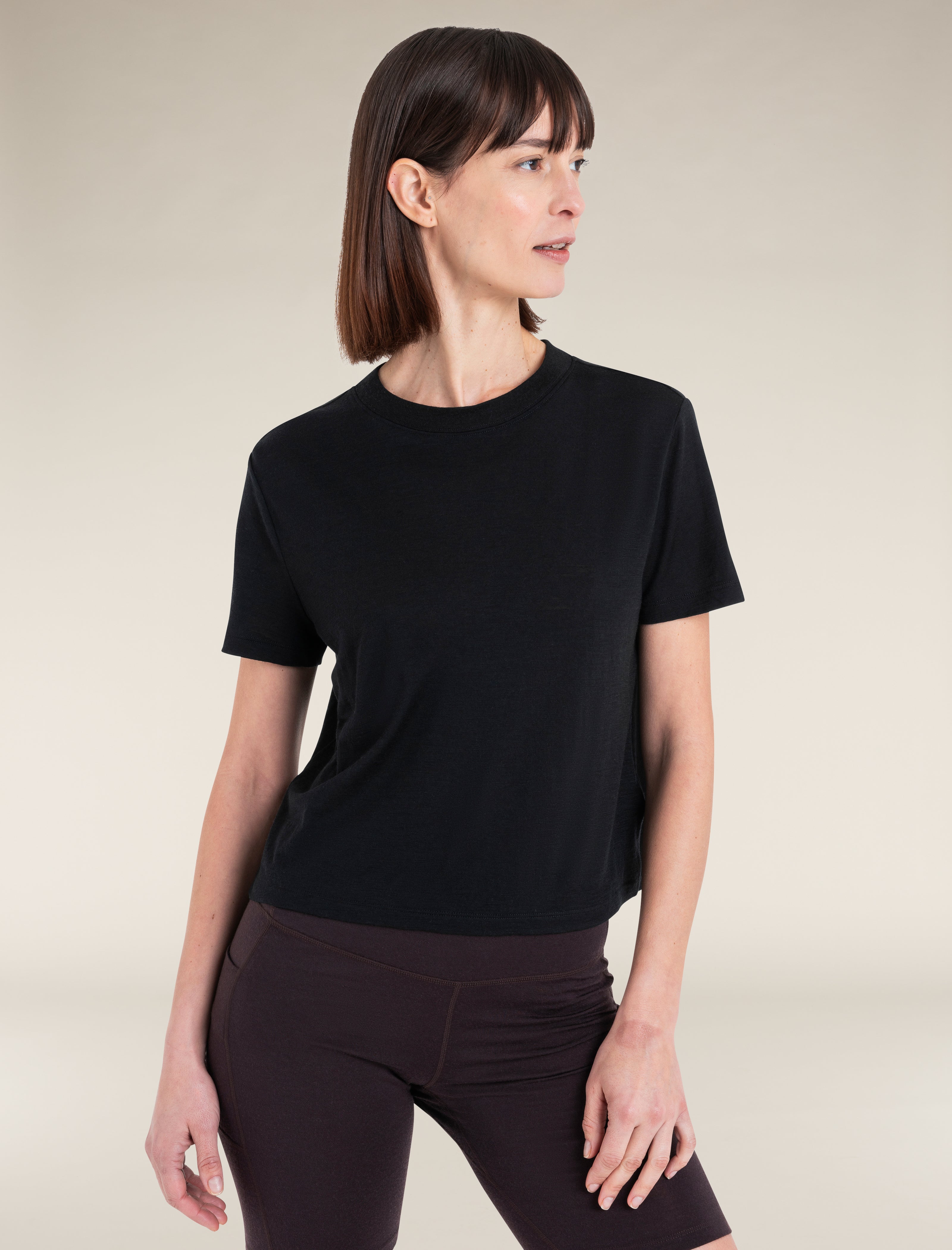 Women's Merino 150 Tech Lite III Crop T-Shirt | icebreaker